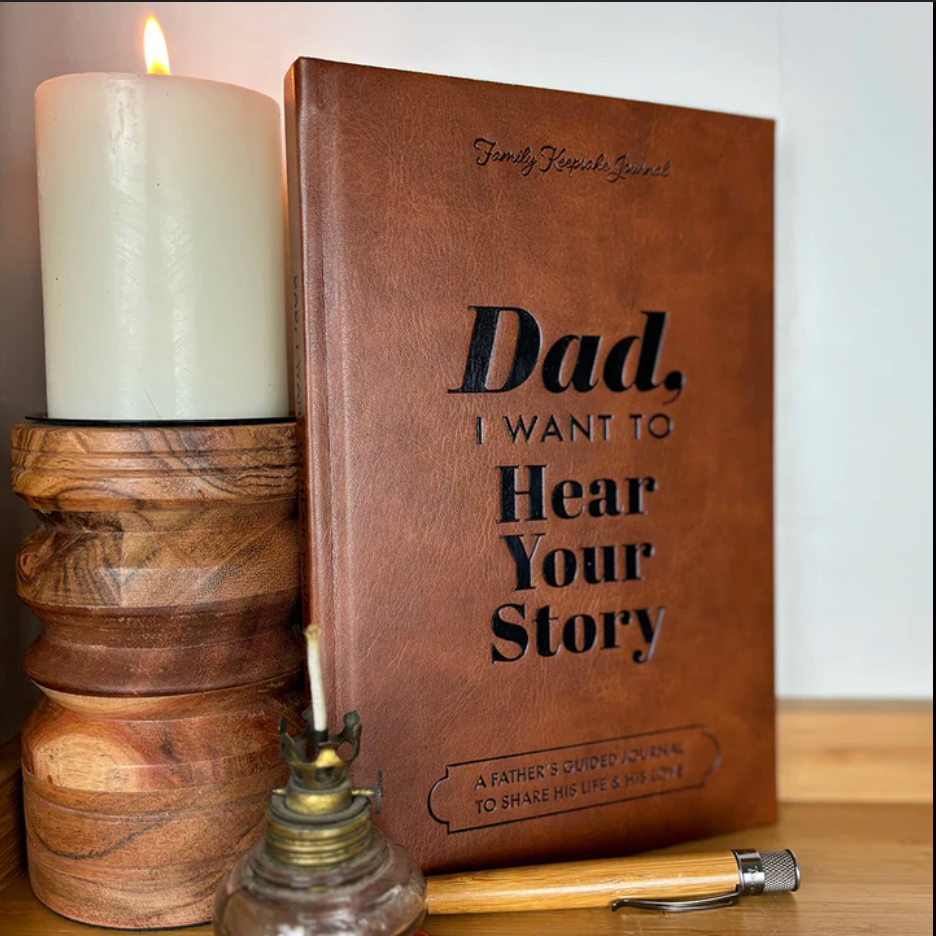 Give Dad/Mom the Gift of Sharing His Story — A Keepsake Your Family Will Treasure Forever