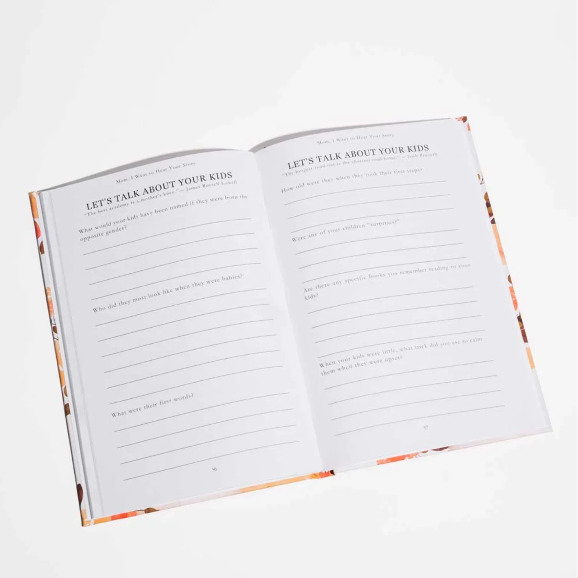 Give Dad/Mom the Gift of Sharing His Story — A Keepsake Your Family Will Treasure Forever