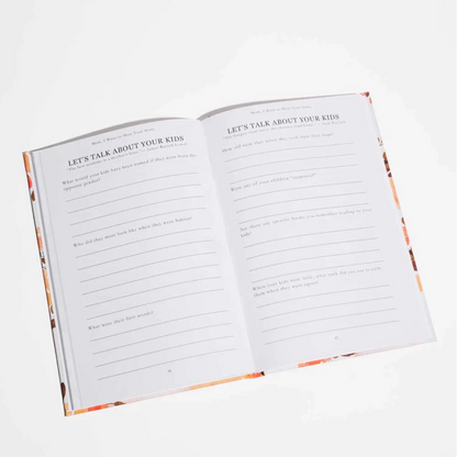 Give Dad/Mom the Gift of Sharing His Story — A Keepsake Your Family Will Treasure Forever
